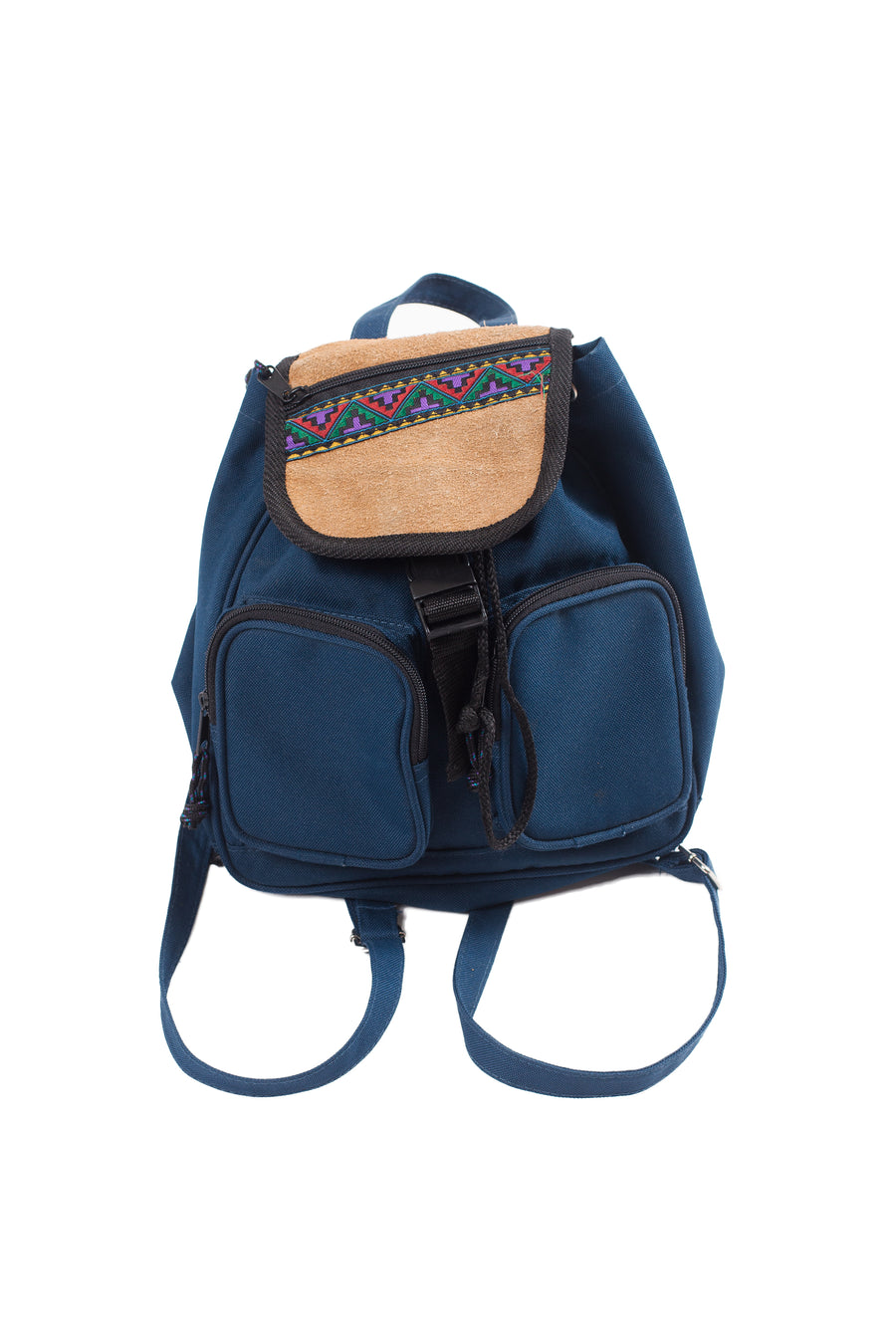 Vintage Functional Flap Backpack Purse Retro Zipper Daypack - Temu